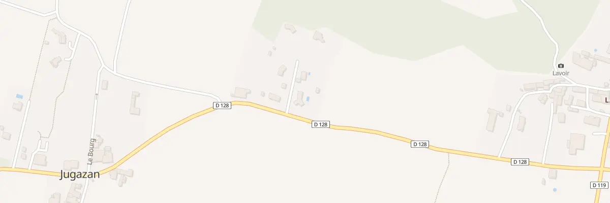 Plan du 6 Lot Domaine de Peyrelongue à Jugazan