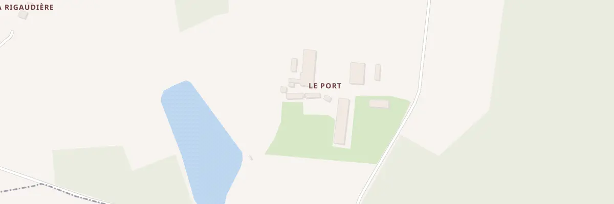 Plan du 5083 Le Port à Crosmières