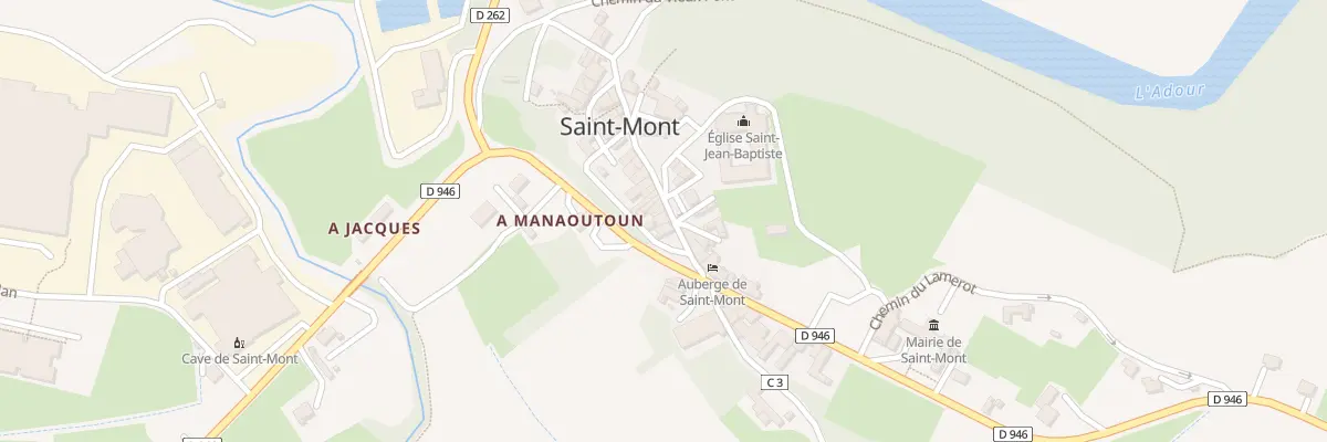 Plan du 26 Rue Sainte-Barbe à Saint-Mont