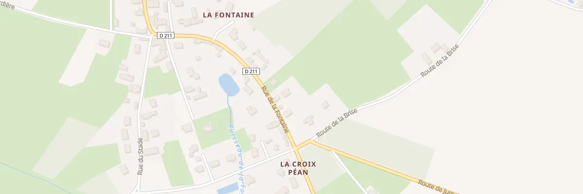 Plan du 11 Rue de la Fontaine aux Bois d’Anjou