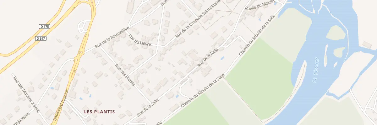 Plan du 497 Rue de la Salle à Montreuil-Bellay