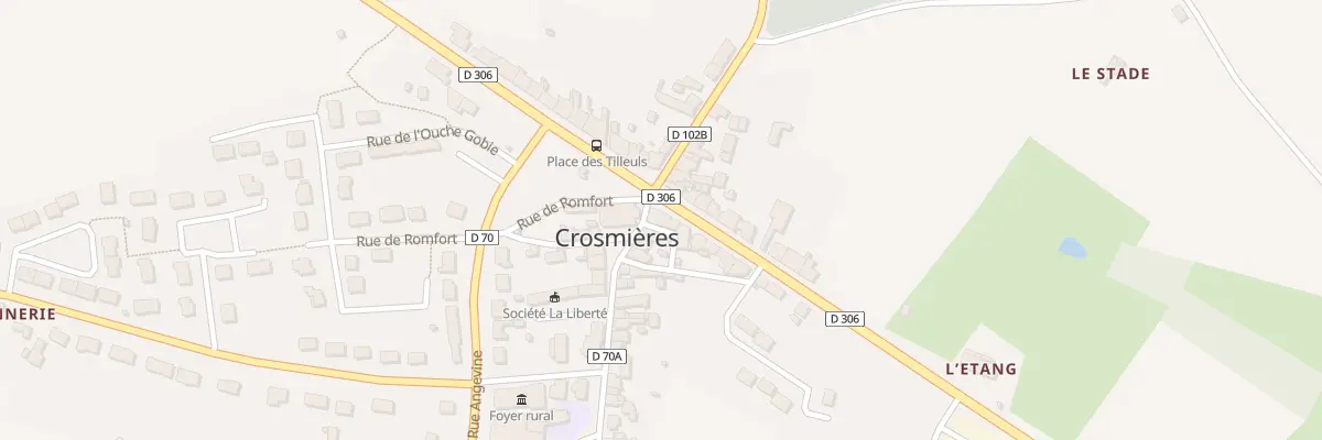 Plan du 17 Rue Nationale à Crosmières