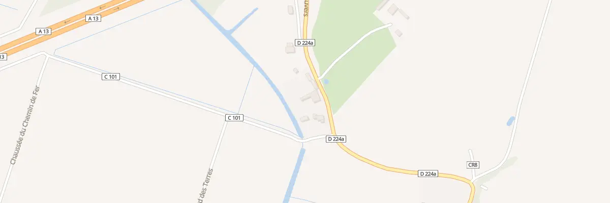 Plan du 5106 Vauvers à Basseneville