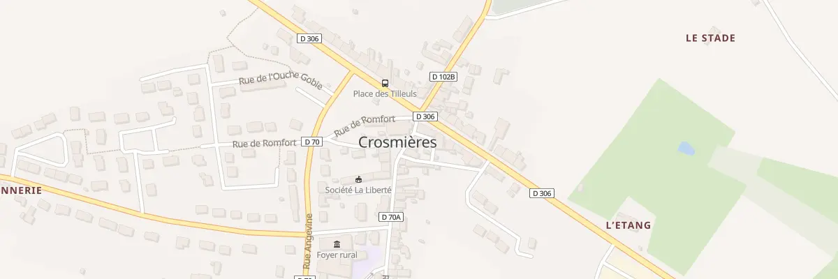 Plan du 5195 Pas du Puits à Crosmières