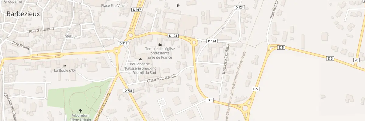 Plan du 9 Che Lussault à Barbezieux-Saint-Hilaire