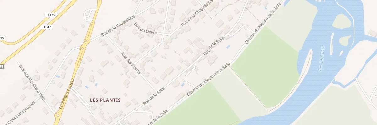 Plan du 459 Rue de la Salle à Montreuil-Bellay