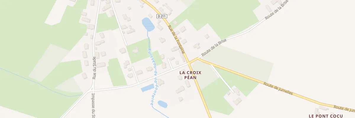 Plan du 12 Rue de la Fontaine aux Bois d’Anjou