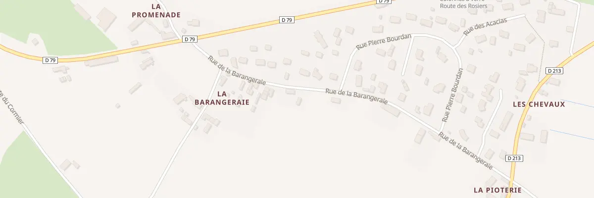 Plan du 200 Rue de la Barangeraie à Longué-Jumelles