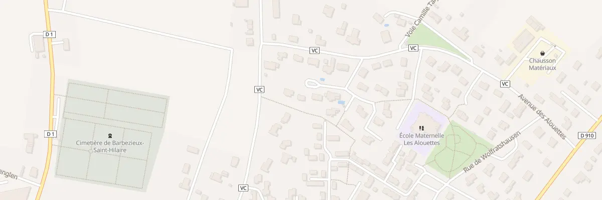 Plan du 107 Rue de Bavière à Barbezieux-Saint-Hilaire