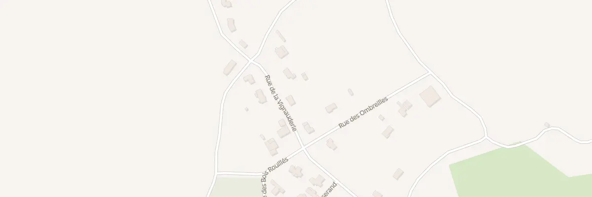 Plan du 72 Rue de la Vignauderie Chavagne à Nanteuil