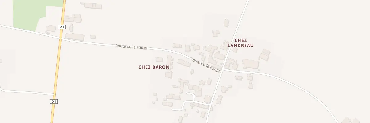 Plan du 11 Rte de la Forge à Barbezieux-Saint-Hilaire