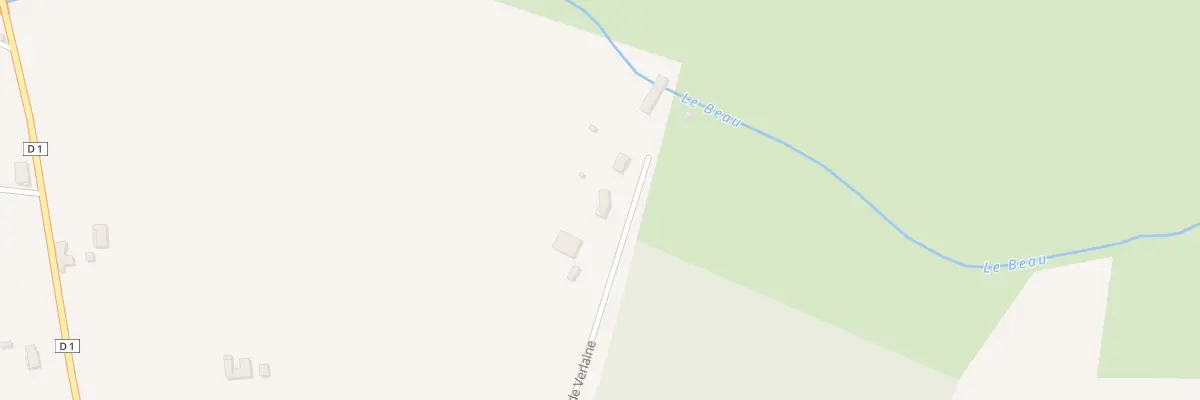 Plan du 3 Che de Verlaine à Saint-Médard