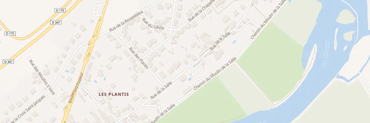 Plan du 435 Rue de la Salle à Montreuil-Bellay