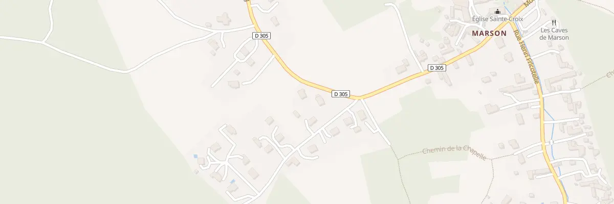 Plan du 13 Rte de l’Etang à Rou-Marson