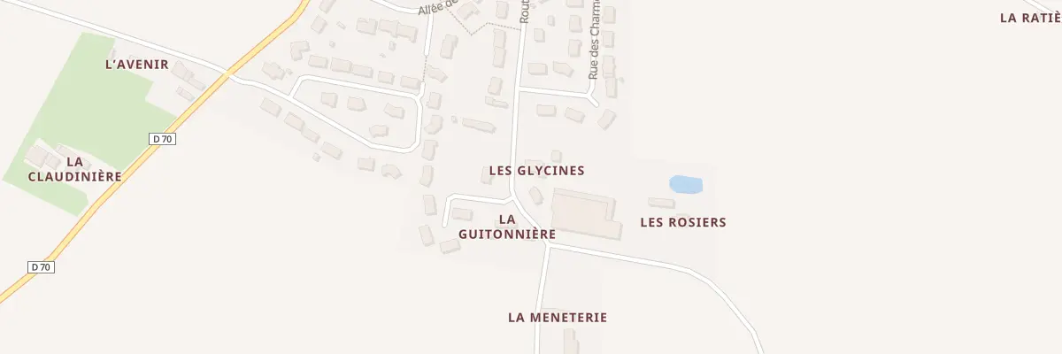 Plan du 5071 Les Glycines à Crosmières