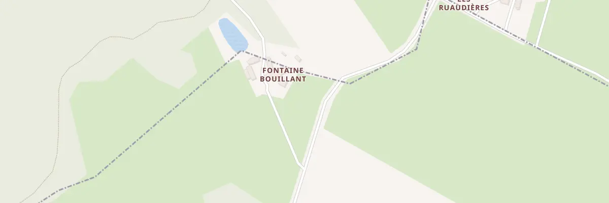 Plan du 5054 Fontaine Bouillant à Saint-Paul-le-Gaultier