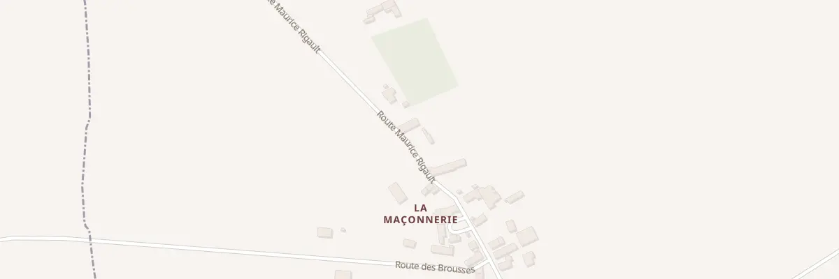 Plan du 1110 Rte Maurice Rigault à Ciral
