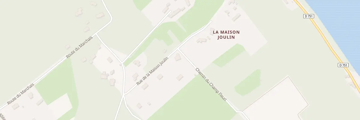Plan du 8 Rue de la Maison Joulin à Gennes-Val-de-Loire