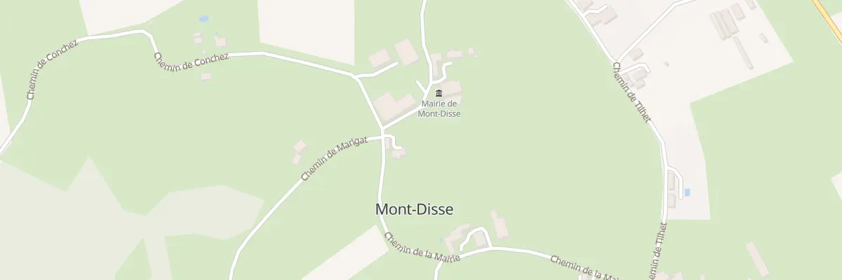 Plan du 5360 L’Eglise à Mont-Disse