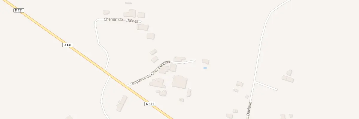 Plan du 5 Imp de Chez Boutillet à Oriolles