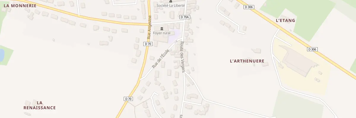 Plan du 6 Rue de l’Ecole à Crosmières