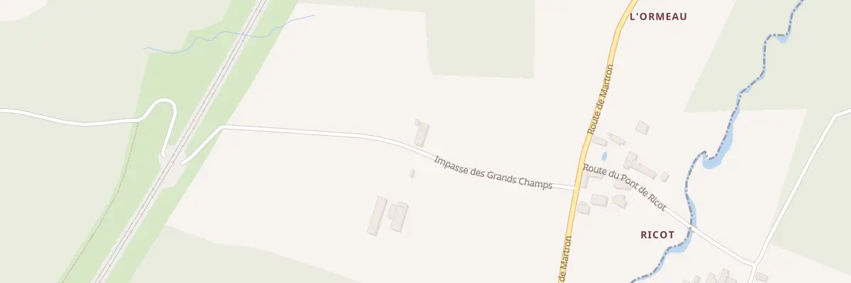 Plan du 5390 Guedon à Montguyon