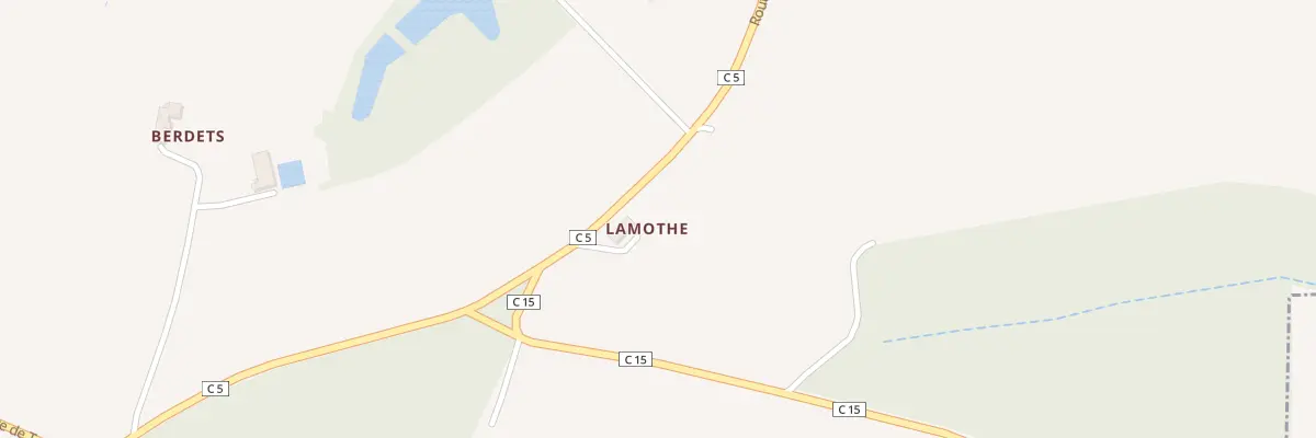 Plan du 5187 Lamothe à Luppé-Violles