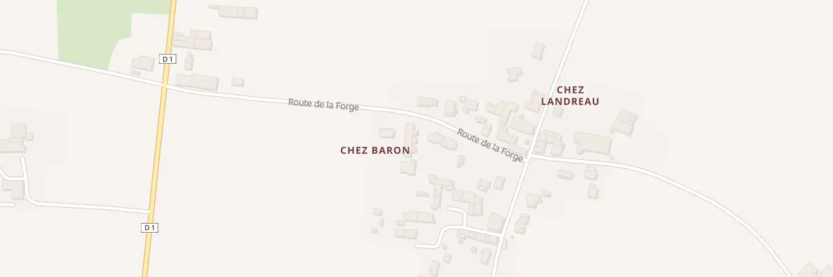 Plan du 19 Rte de la Forge à Barbezieux-Saint-Hilaire