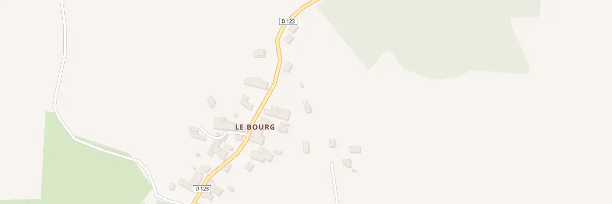 Plan du 34 Le Bourg à Castelviel