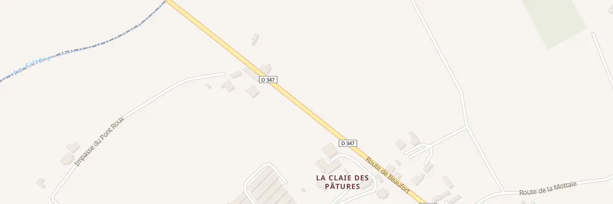 Plan du 3314 Rte de Beaufort à Longué-Jumelles