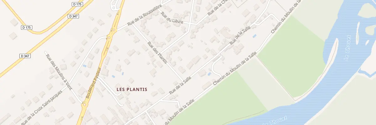 Plan du 395 Rue de la Salle à Montreuil-Bellay