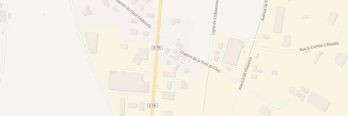 Plan du 5 Rue du Pigeonnier à Barbezieux-Saint-Hilaire