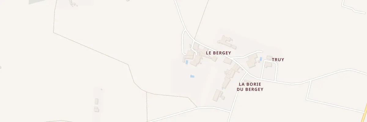 Plan du 104 Le Bergey Sud à Jugazan