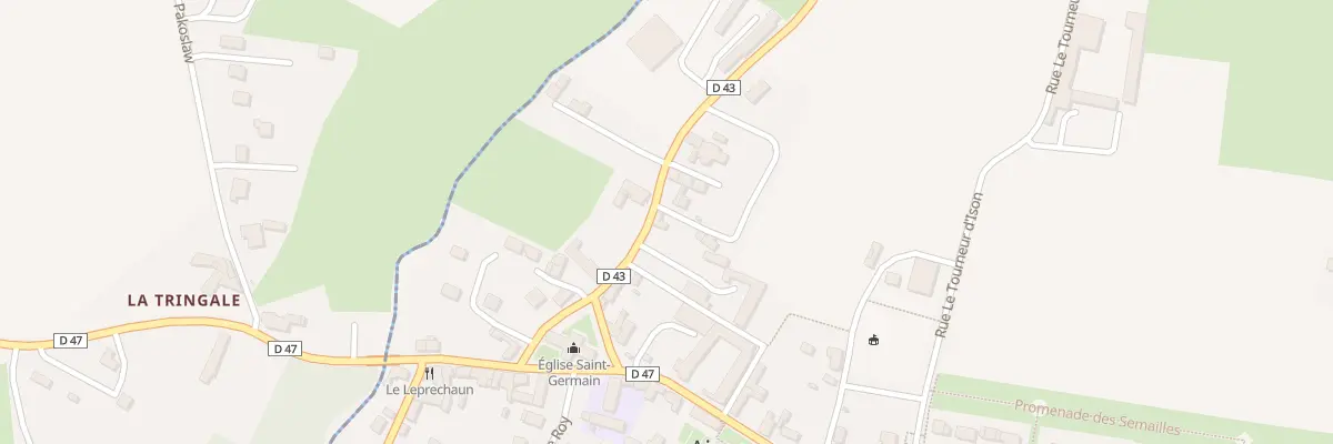 Plan du 8 Rue des Moulins à Valambray