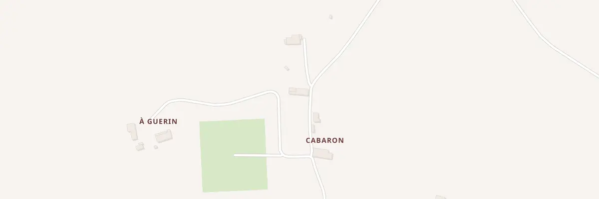 Plan du 2 Cabaron à Coirac