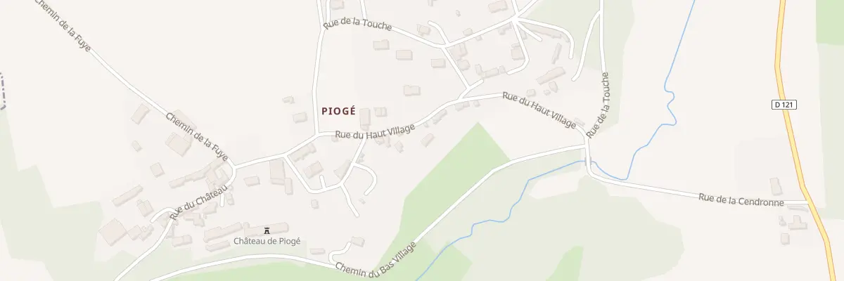 Plan du 5 Rue du Haut Village à Availles-Thouarsais