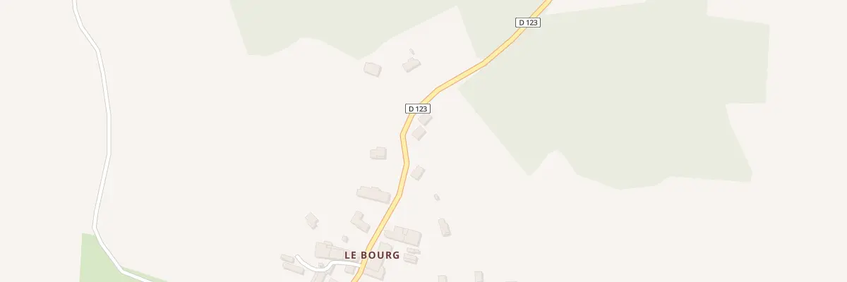 Plan du 38 Le Bourg à Castelviel