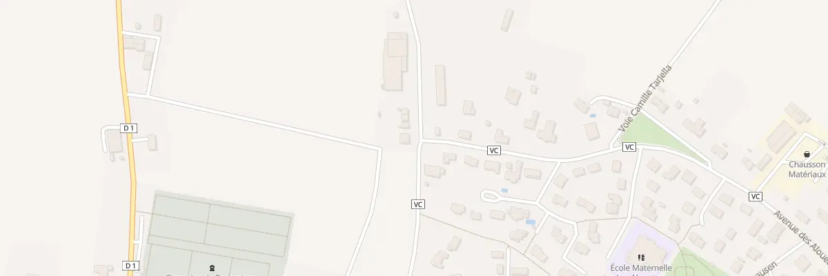 Plan du 11 Rte de Chez Baron à Barbezieux-Saint-Hilaire