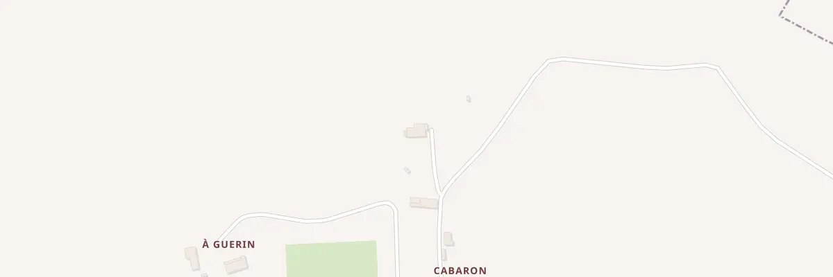 Plan de Cabaron à Castelviel