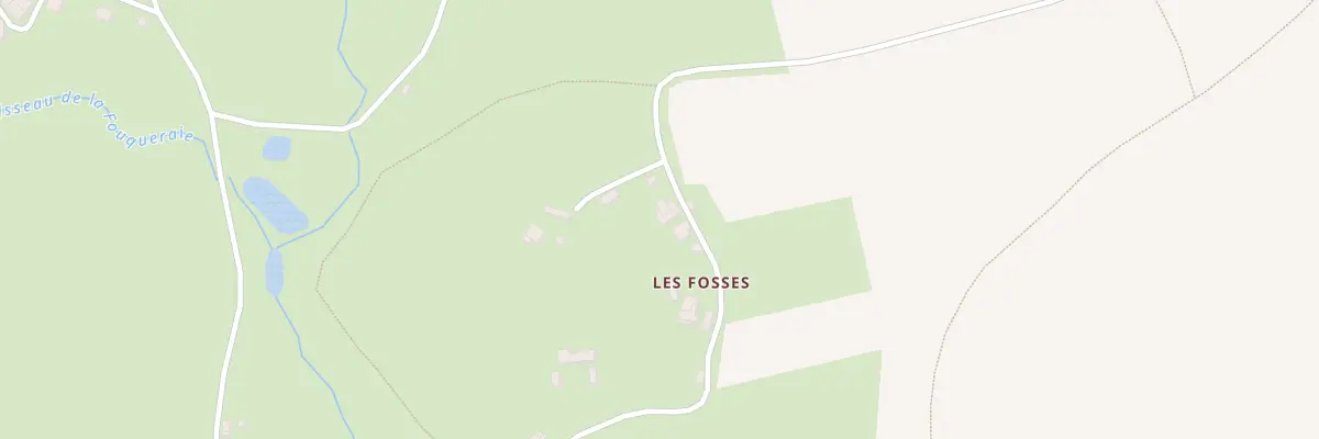 Plan du 5092 Les Fosses aux Châteliers