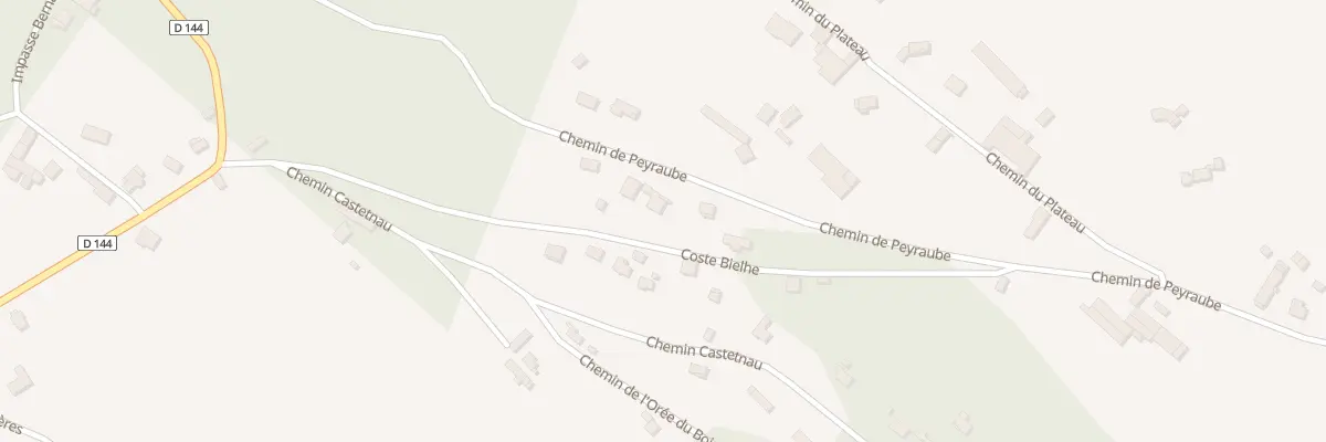 Plan du 7 Rue Coste Bielhe à Espoey