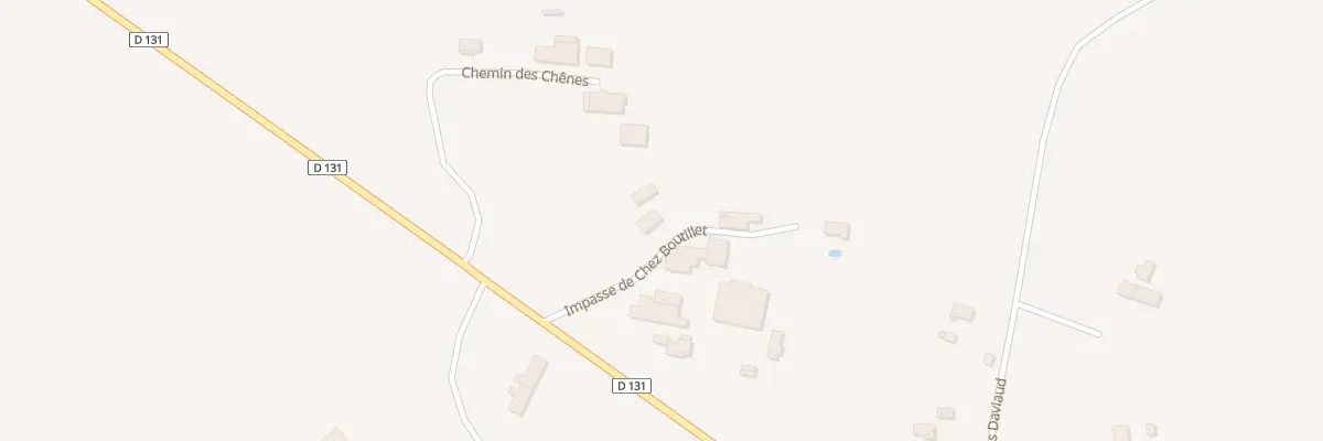Plan du 3 Imp de Chez Boutillet à Oriolles