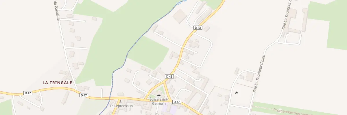 Plan du 11 Rue des Moulins à Valambray