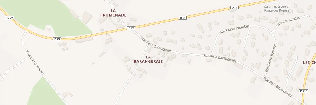 Plan du 112 Rue de la Barangeraie à Longué-Jumelles