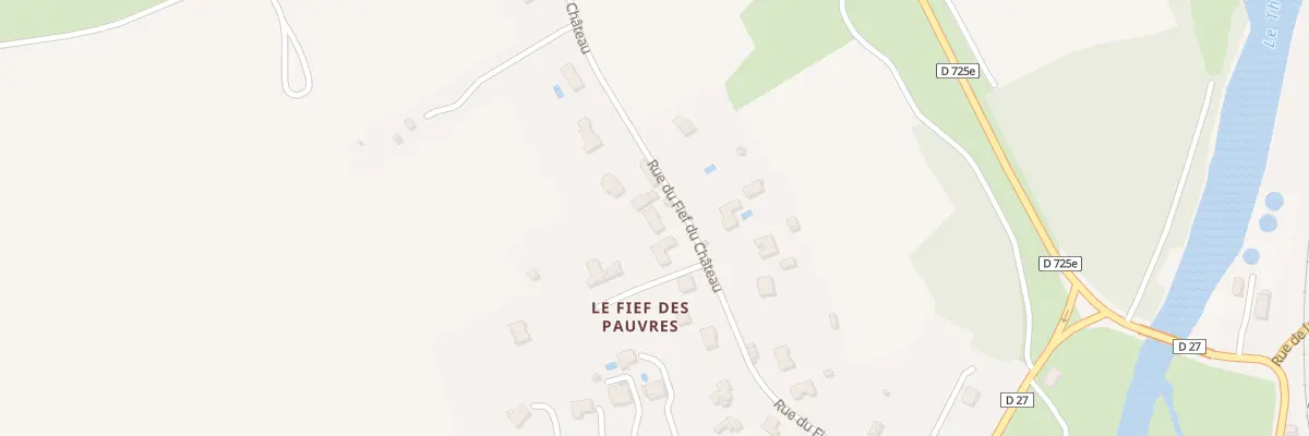 Plan du 26 Rue du Fief du Château à Airvault