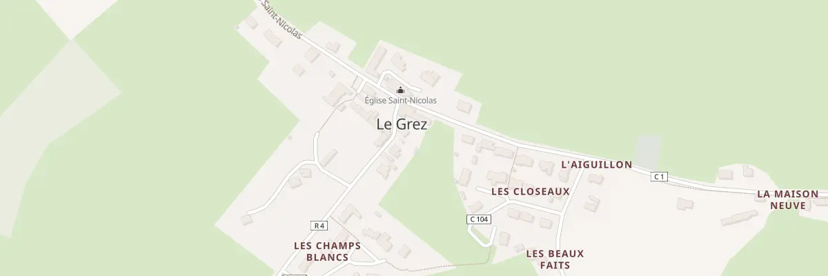 Plan du 3 Rue Sainte Marie Des Bois au Grez