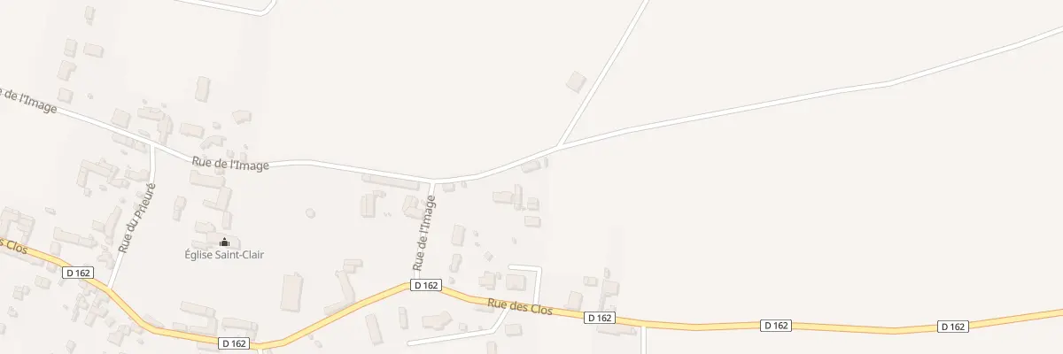 Plan du 188 Rue de l’Image à Courchamps