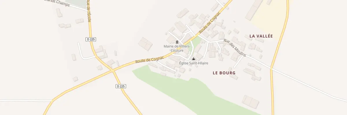 Plan du 2 Rue de l’Eglise à Villiers-Couture