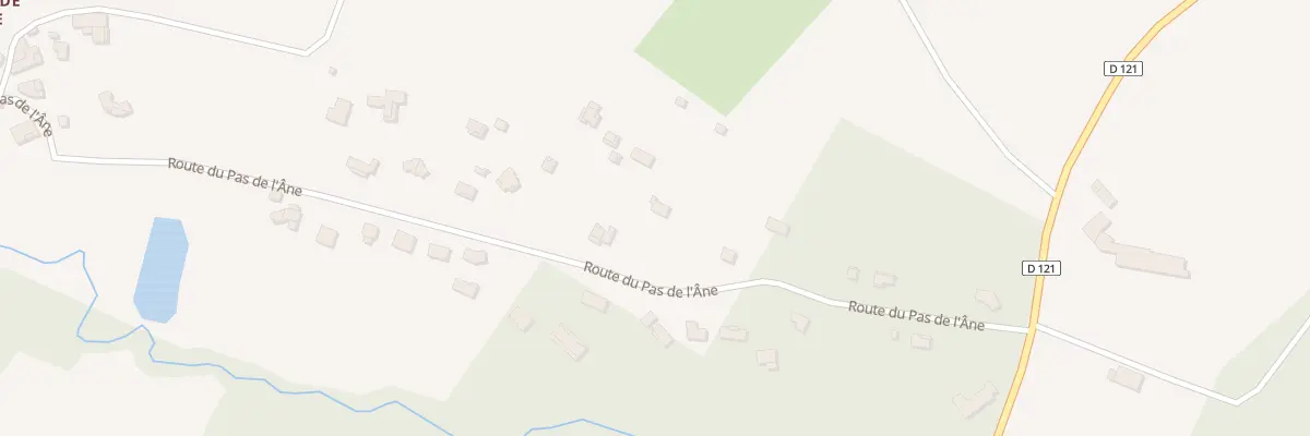 Plan du 318 Rte du Pas de l’Ane aux Artigues-de-Lussac