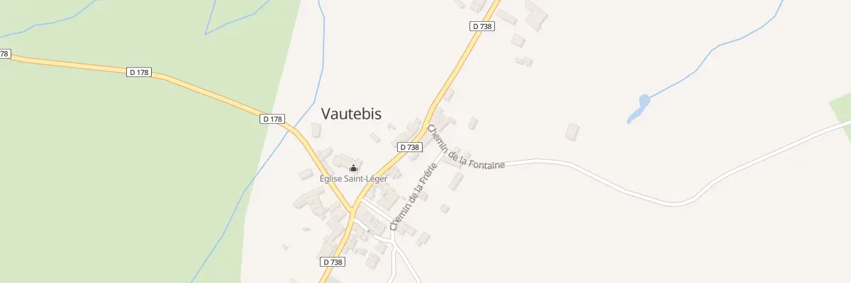 Plan du 9 Rue Louis Demellier à Vautebis
